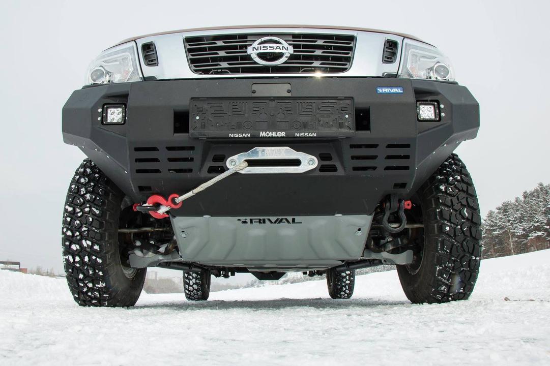 Drivetech 4x4 by RIVAL Aluminium Bumper fits Nissan Navara D23 DT-2D41121B
