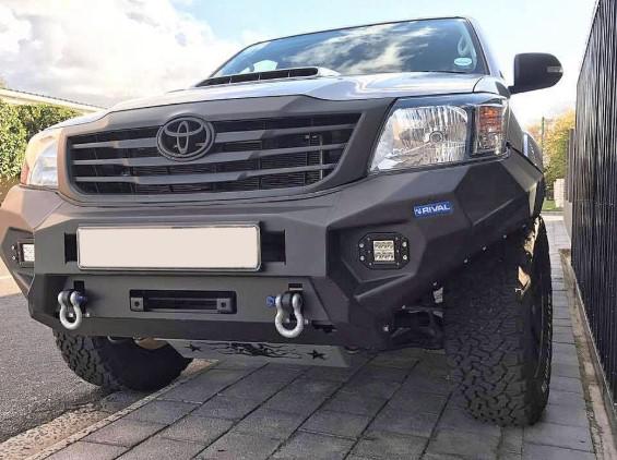 Drivetech 4x4 by RIVAL Aluminium Bumper fits Hilux KUN26/Vigo DT-2D57071B