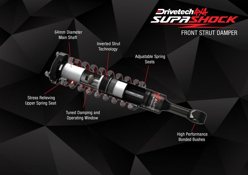 Drivetech4x4 Supashock Suspension Kit SSK-001