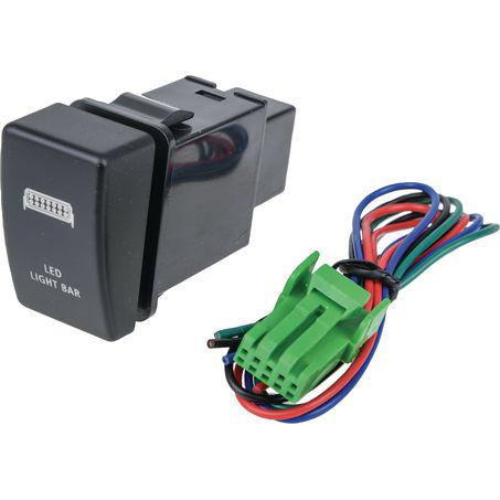 Drivetech 4x4 OE Style Push Button Switch Lightbar Suits Holden/Isuzu DT-11085