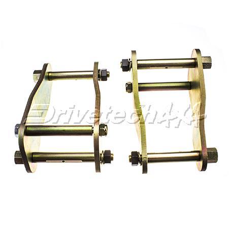 Drivetech 4x4 Extended Shackles fits Toyota Landcruiser 70 Series 99 On