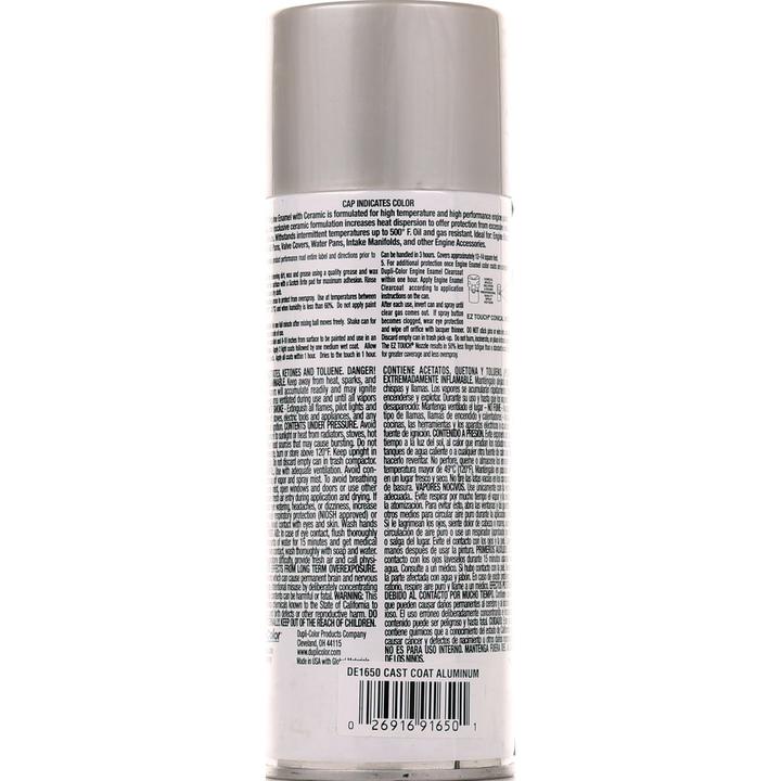 Dupli-Color Aerosol Spray Engine Enamel Cast Aluminium 340g DE1650