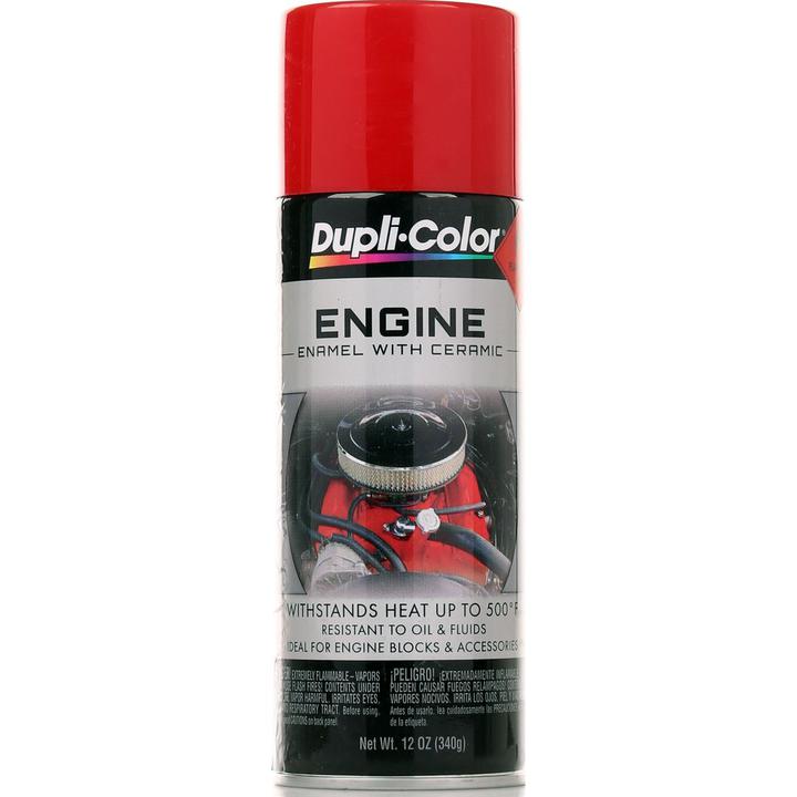 Dupli-Color Aerosol Spray Engine Enamel Red 340g DE1653