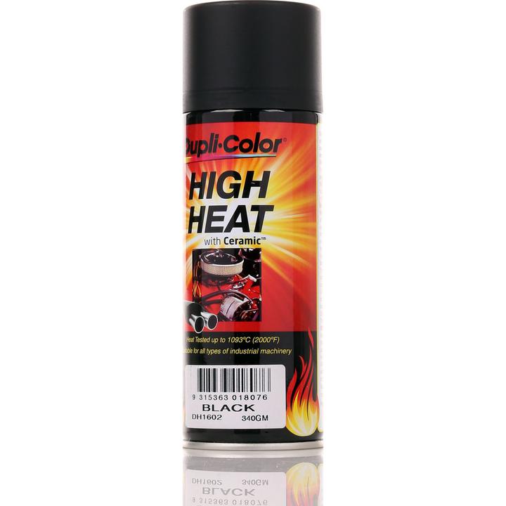 Dupli-Color Aerosol Spray High Heat Black 340g DH1602