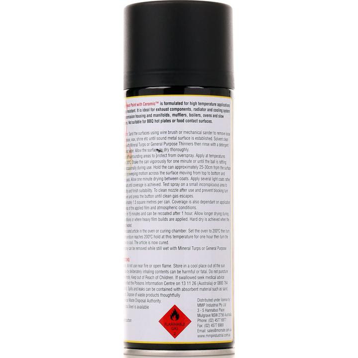Dupli-Color Aerosol Spray High Heat Black 340g DH1602
