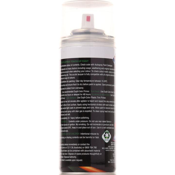 Dupli-Color Automotive Aerosol Spray Paint Clear Top Coat 150g DS117