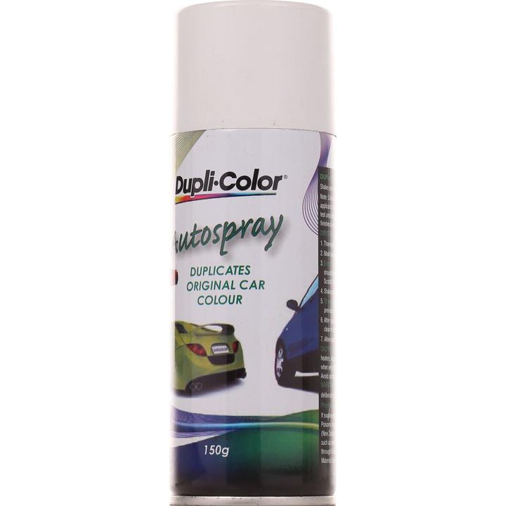 Dupli-Color Automotive Aerosol Spray Paint Aspen White 150g DSF102
