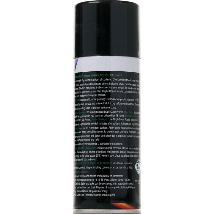 Dupli-Color Automotive Aerosol Spray Paint Panther Black Mica (Holden) 150g DSH103