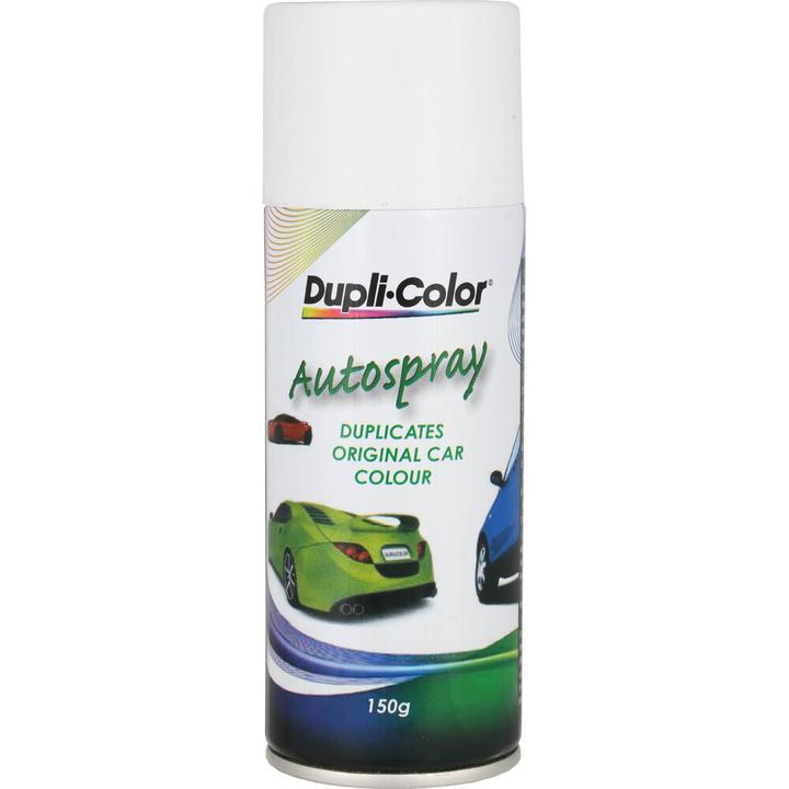 Dupli-Color Automotive Aerosol Spray Paint Crystal White 150g DSMZ31