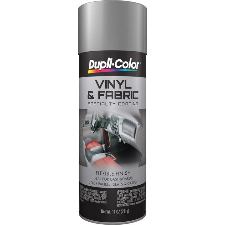 Dupli-Color Vinyl & Fabric Aerosol Spray Paint Medium Grey 311g HVP109