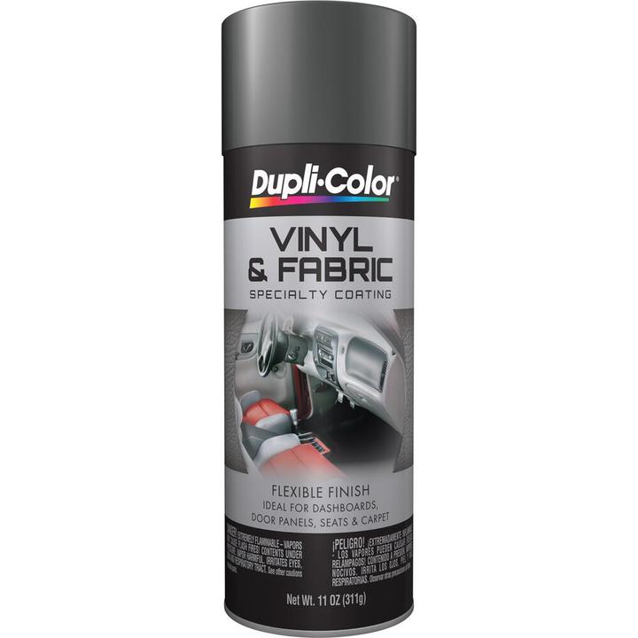 Dupli-Color Vinyl & Fabric Aerosol Spray Paint Charcoal Grey 311g HVP111