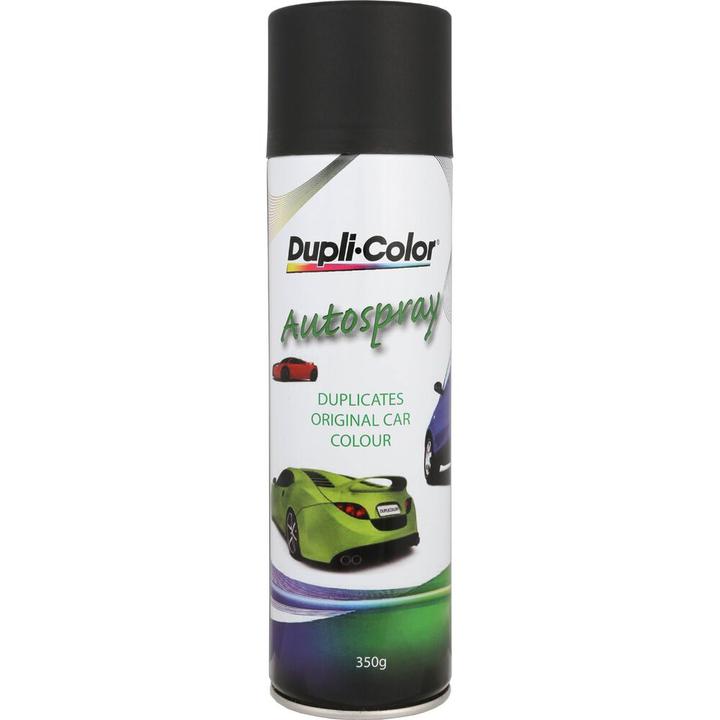 Dupli-Color Automotive Aerosol Spray Paint Matt Black 350g PS112