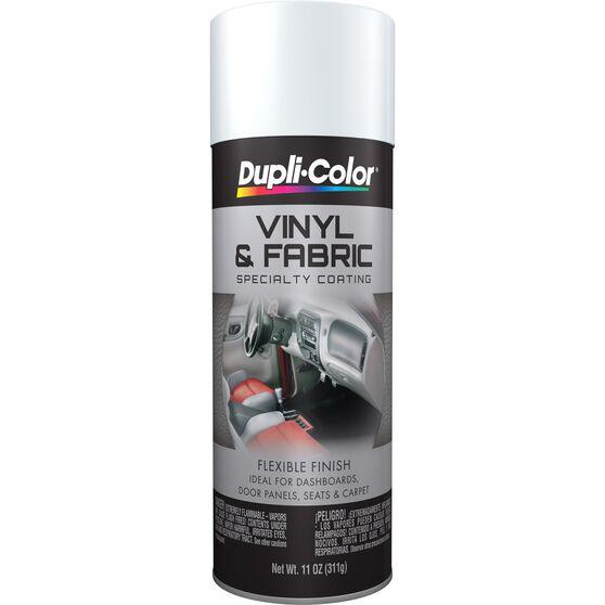 Dupli-Color Vinyl & Fabric Aerosol Spray Paint Gloss White 311g HVP105