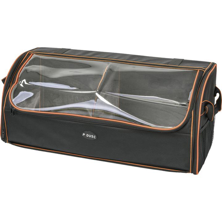 DUSC Clear Top Double In Car Storage Organiser