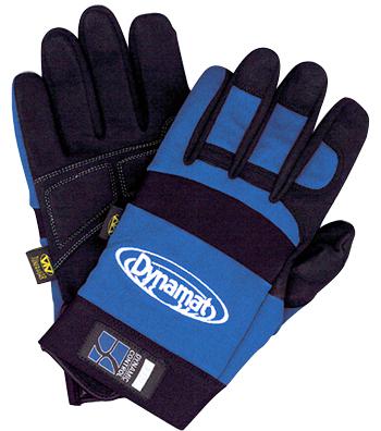 Dynamat Mechanics Gloves Blue/Black Pair 8581