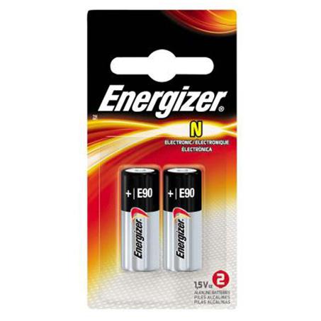 Energizer Alkaline N Batteries 1.5V 2 Pack E90BP2