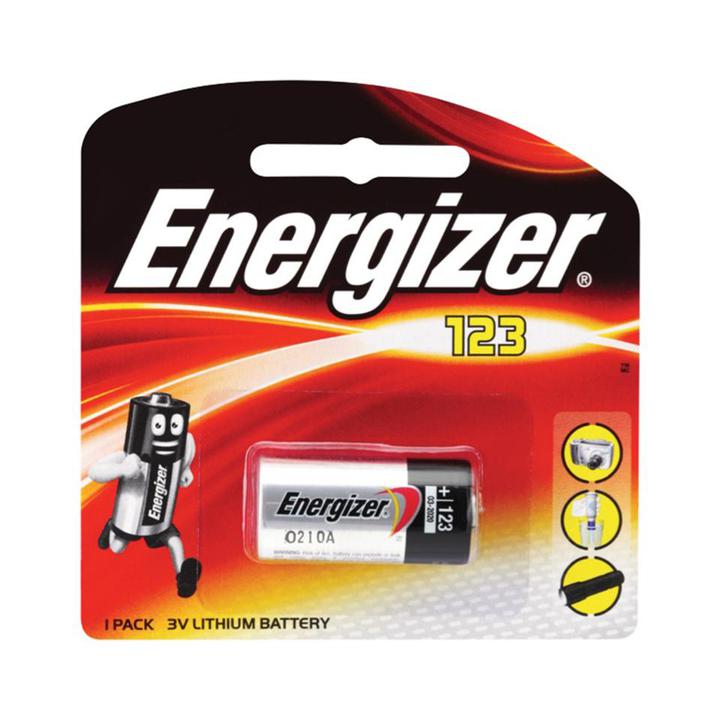 Energizer Lithium Battery 123 3V 1 Pack EL123BP1T