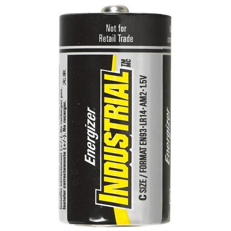 Energizer Industrial Alkaline C Battery 1.5V 2 Pack EN93