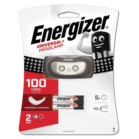 Energizer Universal LED Headlight Torch 100 Lumens HDCU22