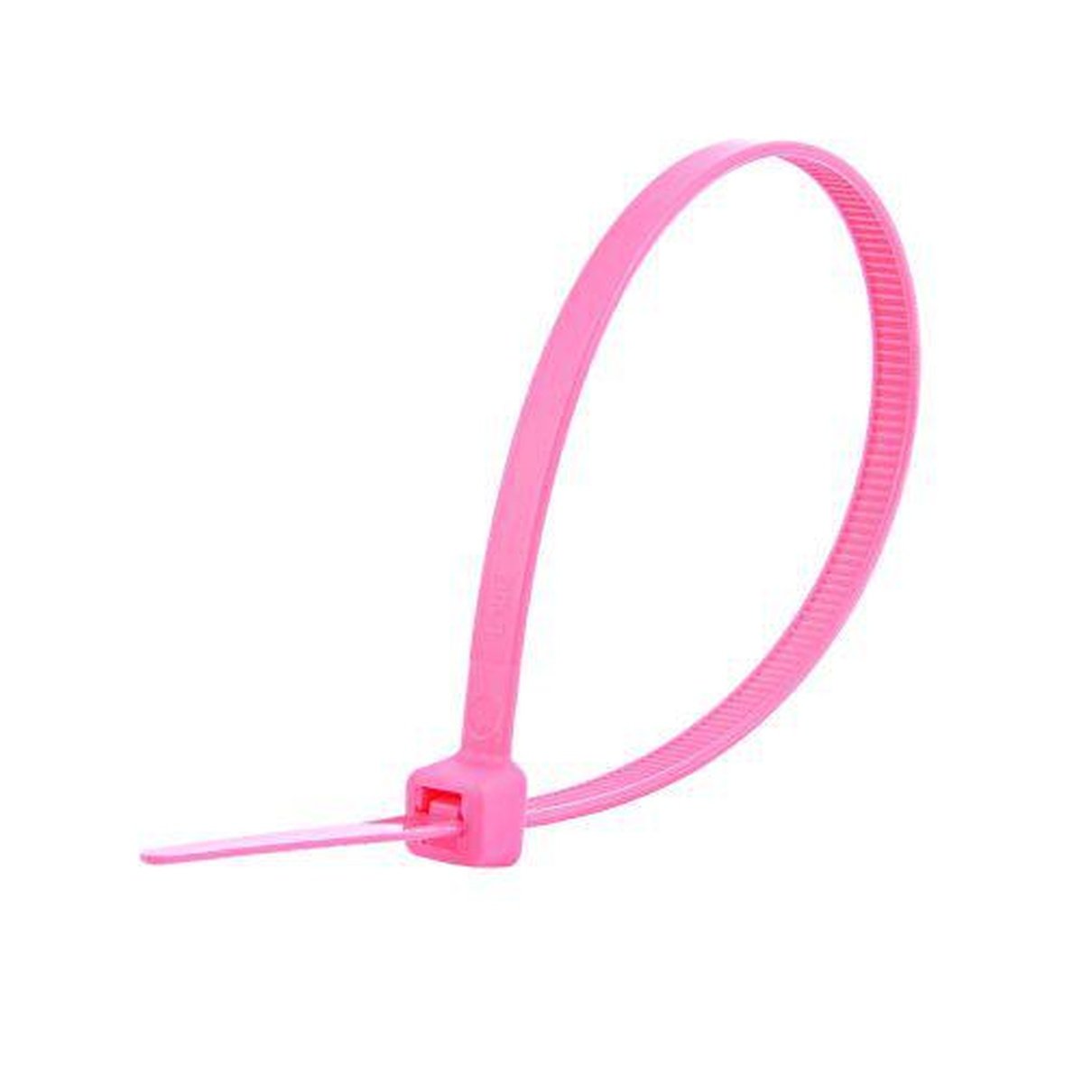 Engineering Supplies Cable Tie Pink 4.6x200mm (Pack of 100) CV200PNK
