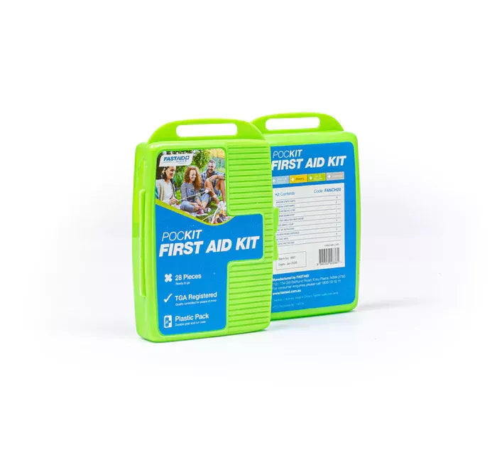 FastAid PocKit First Aid Kit Plastic Case FANCH20