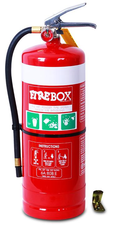 Firebox Fire Extinguisher Dry Chemical Powder ABE 9kg FB90ABE