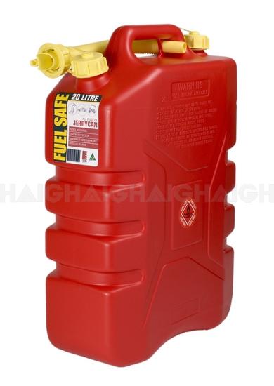 20L Plastic Jerry Can Container Red FC20R