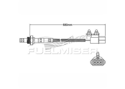 Fuelmiser Oxygen Lambda Sensor COS5008