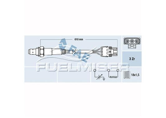 Fuelmiser Oxygen Lambda Sensor COS5018