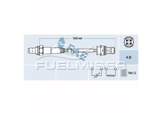 Fuelmiser Oxygen Lambda Sensor COS5126