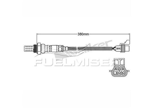 Fuelmiser Oxygen Lambda Sensor COS5140