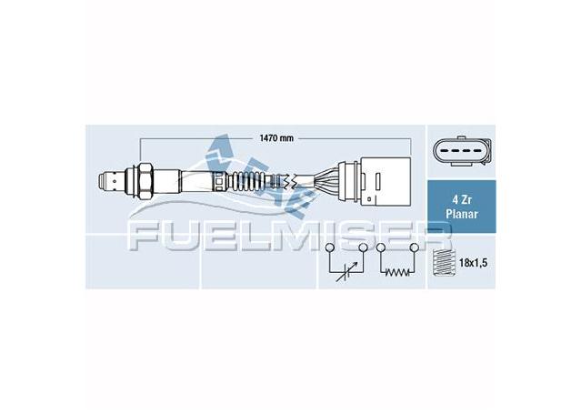 Fuelmiser Oxygen Lambda Sensor COS5141