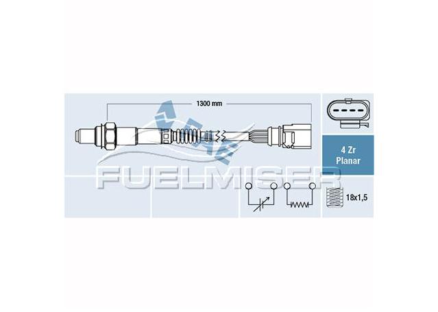 Fuelmiser Oxygen Lambda Sensor COS5162