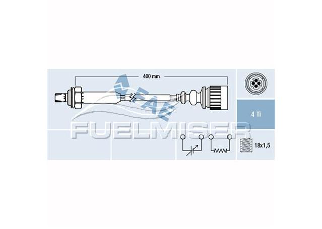 Fuelmiser Oxygen Lambda Sensor COS5192