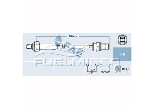 Fuelmiser Oxygen Lambda Sensor COS5209