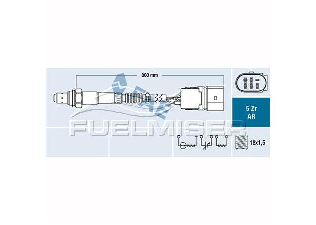 Fuelmiser Oxygen Lambda Sensor COS5229