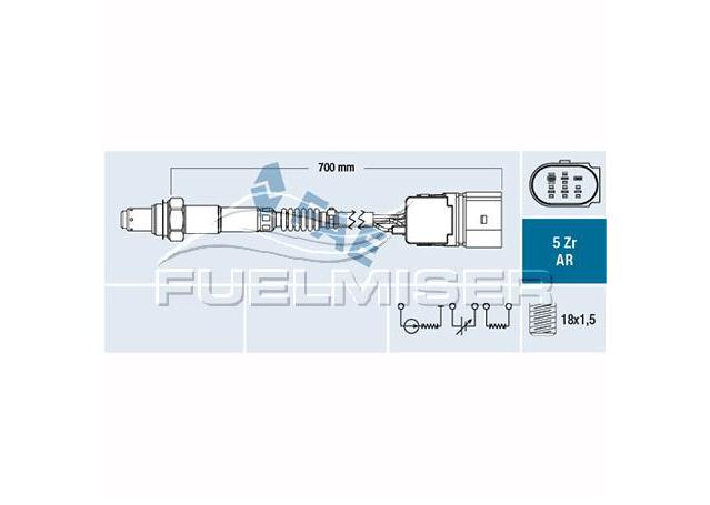 Fuelmiser Oxygen Lambda Sensor COS5306