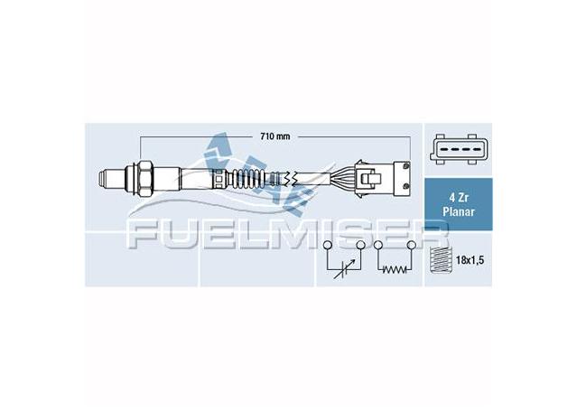 Fuelmiser Oxygen Lambda Sensor COS5352