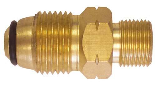 Gasmate Adaptor Straight POL to 3/8"" LH BSP GM004