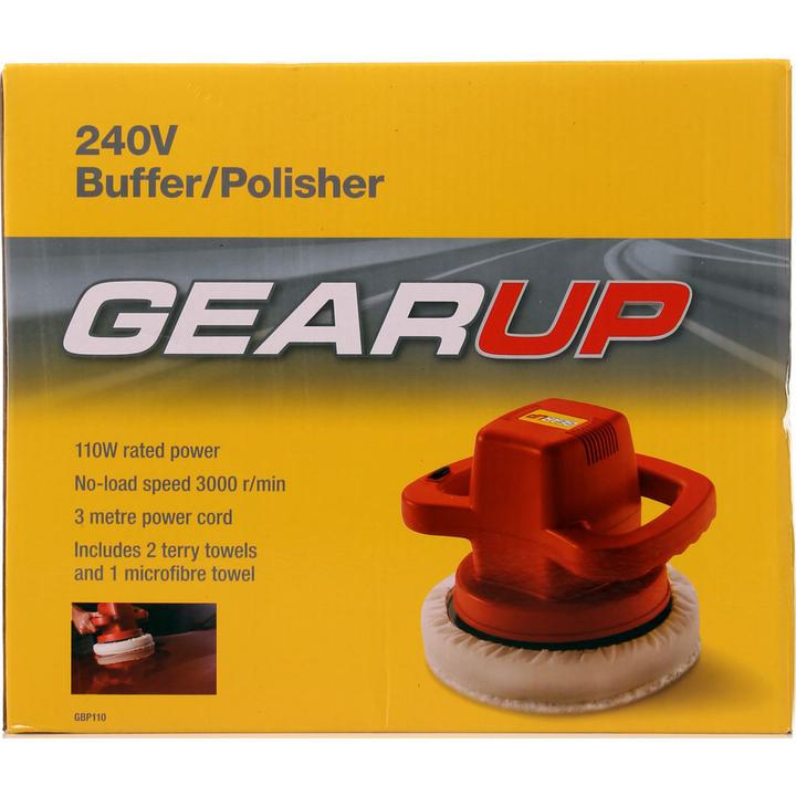Gearup Buffer/Polisher 3m Cord 110W GBP110