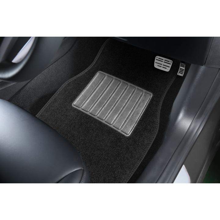 Gearup Carpet Mat Set Black 4 Piece GUCM4PCBCPTBLK