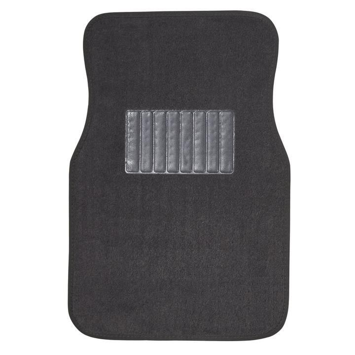 Gearup Floor Mat Set Grey Carpet 4pc GUCM4PCBCPTGRY