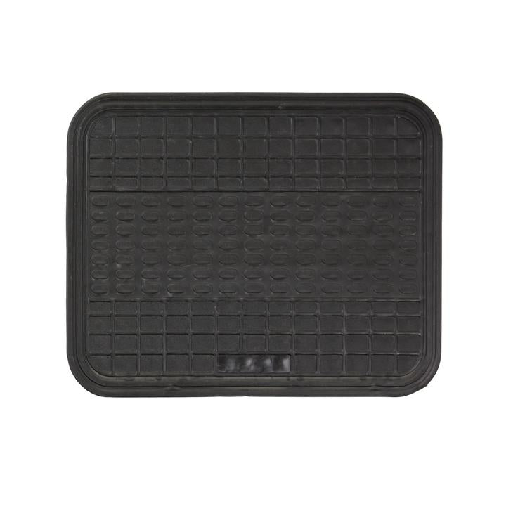 Gearup Floor Mat Set PVC Black 4 Piece GUCM4PCBPVCBLK