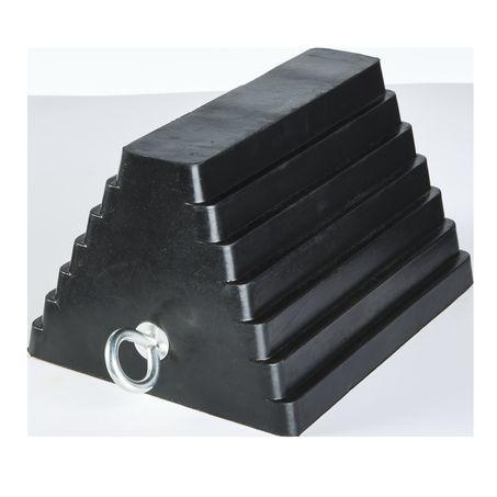 Gearup Rubber Wheel Chock W/ Eye Bolt GUWCREB