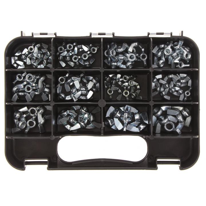 GJ Works Wing Nuts Grab Kit 102pc 9-Size Metric & Imperial GKA102