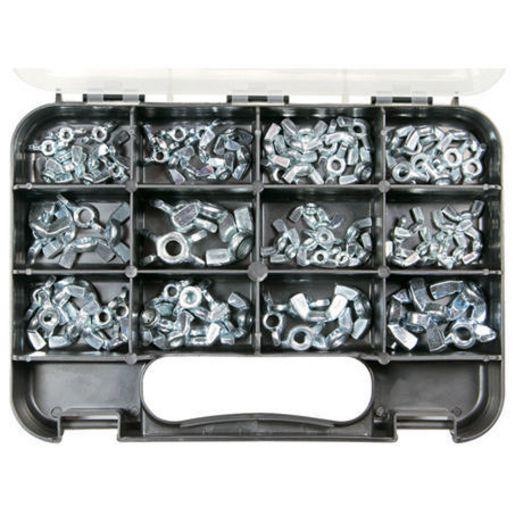 GJ Works Wing Nuts Grab Kit 102pc 9-Size Metric & Imperial GKA102