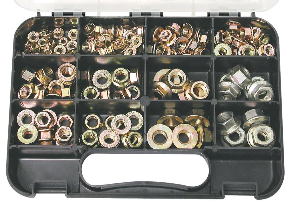 GJ Works Flange Nuts Metric Grab Kit 160pc GKA160