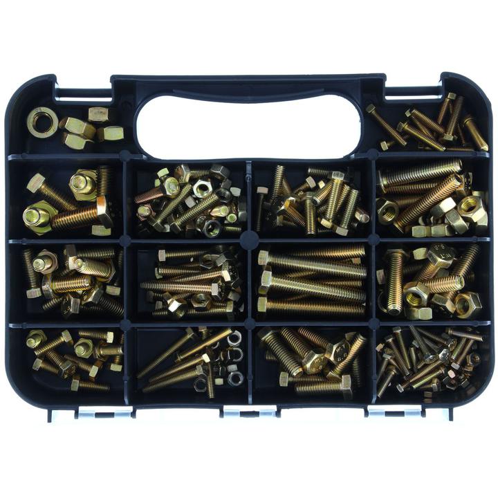 GJ Works High Tensile-Metric Bolts & Nuts Grab Kit 236pc GKA236