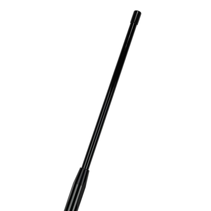 GME UHF CB Spring Base Stainless Steel Radome Antenna 2.1dB 580mm Black AE4701B