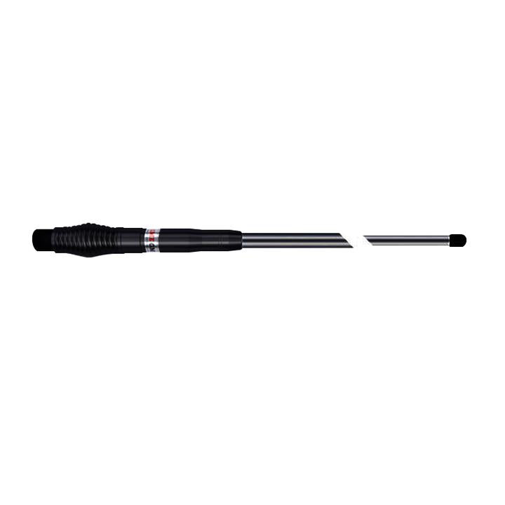 GME UHF CB Spring Base Radome Antenna 8.1dB 2100mm Black AE4706B